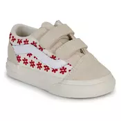 Vans Old Skool V Chantilly Floral RACING RED Bež