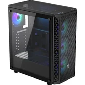 Endorfy ENDORFY SIGNUM 300 ARGB Midi Tower PC ohišje s steklom, Črna