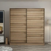 Hanah Home Garderober Kale-7162, 220x210x60 cm, Braon