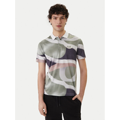 EA7 Emporio Armani Polo majica 7M001532 AF22175 F7077 Zelena Regular Fit