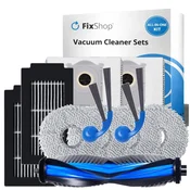 Set rezervnih dijelova za Ecovacs Deebot T30C Omni (1x Glavna cetka, 2x Filter, 2x Bocna cetka, 4x Krpa za brisanje, 2x Vrecica za prašinu)