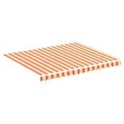 Vidaxl Nadomestno blago za tendo rumeno in oranžno 3x2,5 m