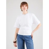 Calvin Klein Jeans Majica LV047G235G Bela Regular Fit