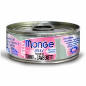 Monge Cat Jelly Tuna & Rakci 80g - Tuna - Odrasla mačka - Monge