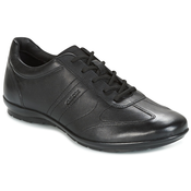 Black Mens Casual Shoes Geox Symbol - Men