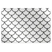 Decormat Podloga za stol Fish pattern 140x100 cm 15 cm