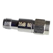 shumee Atenuator 20dB DC - 8GHz koaksialni SMA vtič SMA gn V2