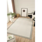 Conceptum Hypnose tepih Sisalux 3086, 120 × 180 cm, bela / siva