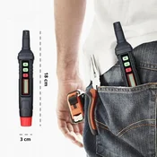 shumee Mini detektor puščanja plina metan, propan, butan, drugi vnetljivi plini + alarm + baterije