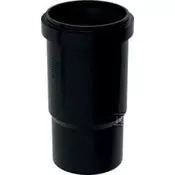 Geberit PEHD kompenzacijski nastavek 250 z dvojnim tesnilom, črne barve (HDPE odvodnjavanje)