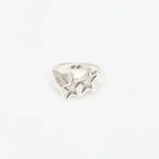 Prstan TwoJeys Tilted Icon Ring Silver 56 mm