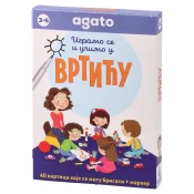 Agato Edukativne kartice Igramo se i ucimo u vrticu, 40 kartica, 4-7 godina