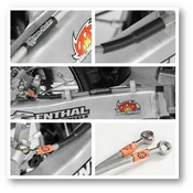 Moto Master JEKLENA PLETENA ZAVORNA CEV SPREDNJI HONDA CRF 250\450 '09- (GLEJ DODATNI OPIS)