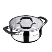 Bergner Pekač iz nerjavečega jekla s pokrovom MIDNIGHT 20 cm 2,3 litra BG-32126-MM
