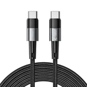 Tech-Protect UltraBoost USB-C / USB-C PD kabel 100W 5A 3m sivi