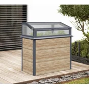 Metal raised bed with a cover Primus-Multi Plus M