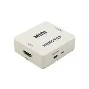 Adapter hdmi na vga+audio beli mini ( AD534 )