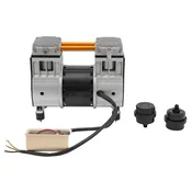 OEM Kompressor za zrak, 980W motor iz čistega bakra, delovanje z nizko hrupnostjo -Srebrna, (5000113809)
