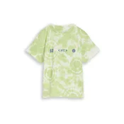 TOM TAILOR Majica svetlo zelena/off-bela