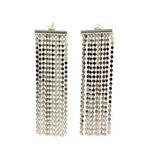 Addicted2 Uhani Eterna Doré orecchini a cascata placcati argento platin