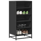Stalak za cipele crni 48x38x97,5 cm izradeno drvo