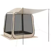 VEVOR Šotor za zaslon 1825x1825x2200 mm bež