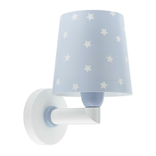 Dalber 82219T - Djecja zidna svjetiljka STAR LIGHT 1xE27/60W/230V plava
