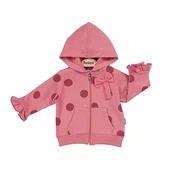 Duks za bebe sa kapuljacom 16797, Roze