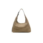 Pull&Bear Torba za čez ramo brokat / srebrna
