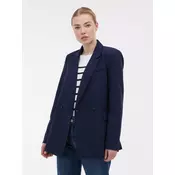 Temno moder ženski blazer ORSAY