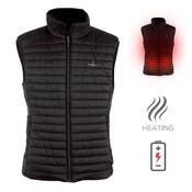 Therm-ic PowerVest Heat Boost moški brezrokavnik, črn (XXXL)