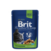 Brit cat Pouch Chicken 100g-1kos Rezine piščanca za sterilizirane mačke - Piščanec - Canagan