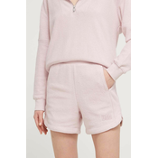 Kratke hlače UGG za žene, boja: ružičasta, bez uzorka, visoki struk, 1152769
