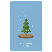 Čestitka – kartica, Merry merry X-mas