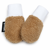 T-TOMI TEDDY Gloves Brown rokavice za otroke od rojstva 0-6 months 1 kos