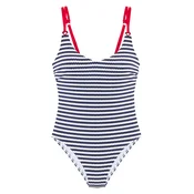 s.Oliver Enodelne kopalke marine / temno rdeča / bela