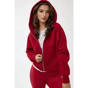 Hiccup Majica Kapuzenpullover rdeča