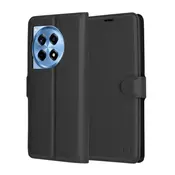 Etui Techsuit Leather Folio za OnePlus 12R - črn