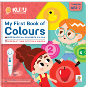 Singa Kuku interaktivna knjiga, My First Book of Colors (brez pisala)