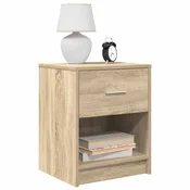 Nocni ormarici 2 kom s ladicama Sonoma hrast 40x34x50 cm