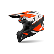 Motokrosová helma Airoh Wraaap Feel 2024 matná oranžová