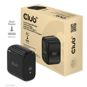 Club3D Potovalni polnilec PPS 65W, tehnologija GAN, USB Type-C, podpora Power Delivery(PD) 3.0