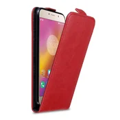 Cadorabo Cadorabo Ohišje, združljivo z Lenovo P2 v rdeče jabolko - Zaščitni ovitek v obliki flipa z magnetnim zapiranjem, (20565173)