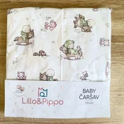 Lillo&Pippo caršav sa lastišem Konjici, 60x120cm