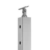 VEVOR Steber za kabelsko ograjo 42x51x51 cm srebrne barve