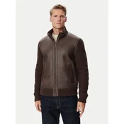 Milestone Prehodna jakna MSCervo 630813 60940 Temno rjava Regular Fit