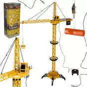 RC gradbeni žerjav na daljinsko upravljanje s kljuko – 4CH, 128 cm - Najstniki - Rojstni dan