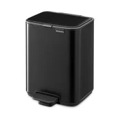 Brabantia BO koš za smeti s pedalom, 4 l - Matt Black