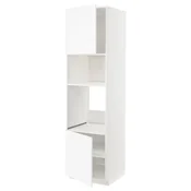 METOD Visoki element za ugradne uredaje, bela Enköping/bela im. drveta, 60x60x220 cm