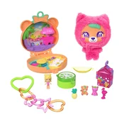 Igralni komplet Mattel Polly Pocket Plushie Bear Compact (JKC79)